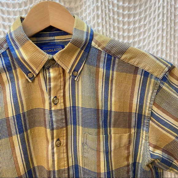 Pendleton Vintage Virgin Wool Flannel Button Down - Picture 4 of 15